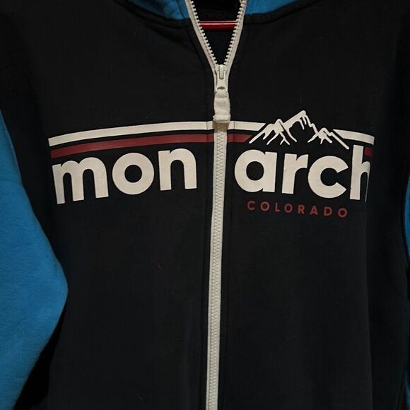 Ski Independent Monarch Colorado Jumpsuit Unisex Medium Hoodie - Picture 5 of 13